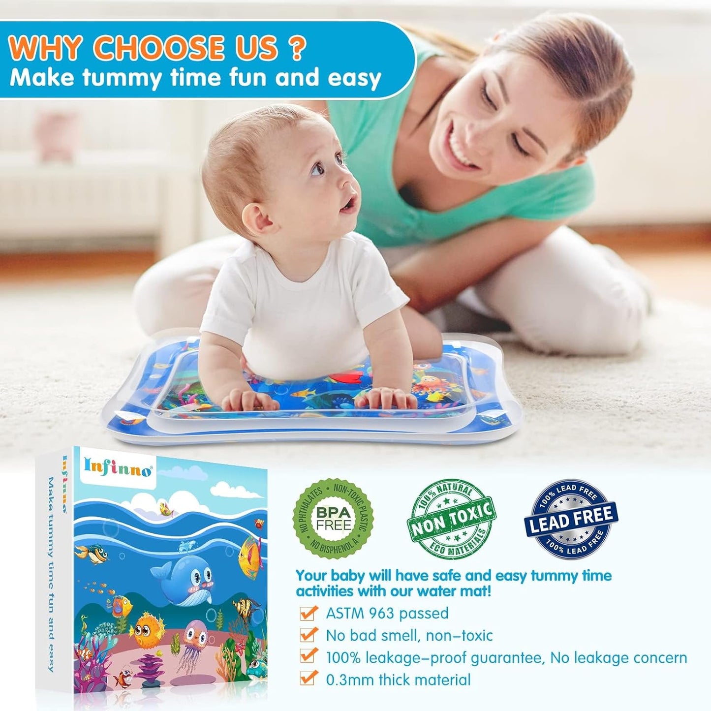 Baby Water Sensory Mat