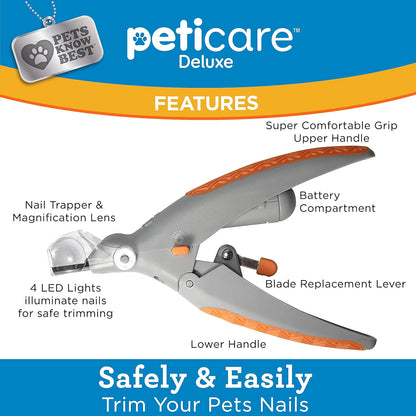 Peticare Nail Clippers with Light